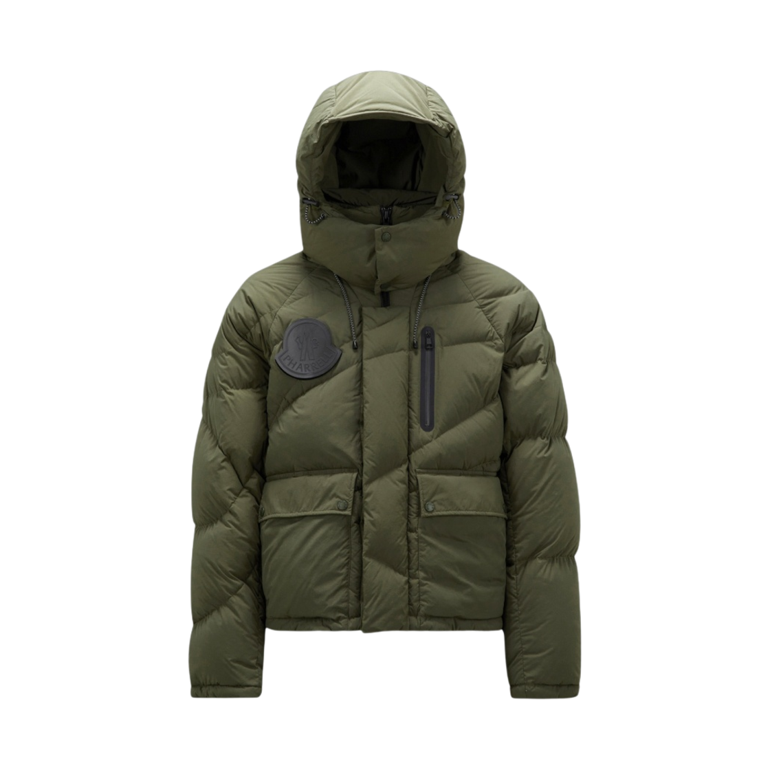 몽클레르 x 퍼렐 윌리엄스 체스트넛 쇼트 다운 자켓 다크 그린 - 23FW(Moncler x Pharrell Williams Chestnut Short Down Jacket Dark Green - 23FW) - 1