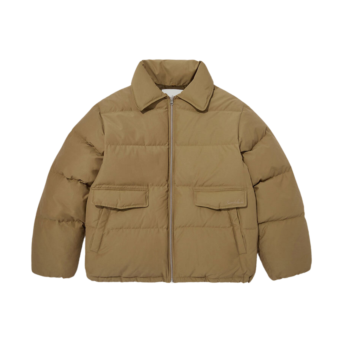 던스트 디태쳐블 셔링 칼라드 다운 자켓 카멜 브라운(Dunst Detachable Shearling Collared Down Jacket Camel Brown) - 2