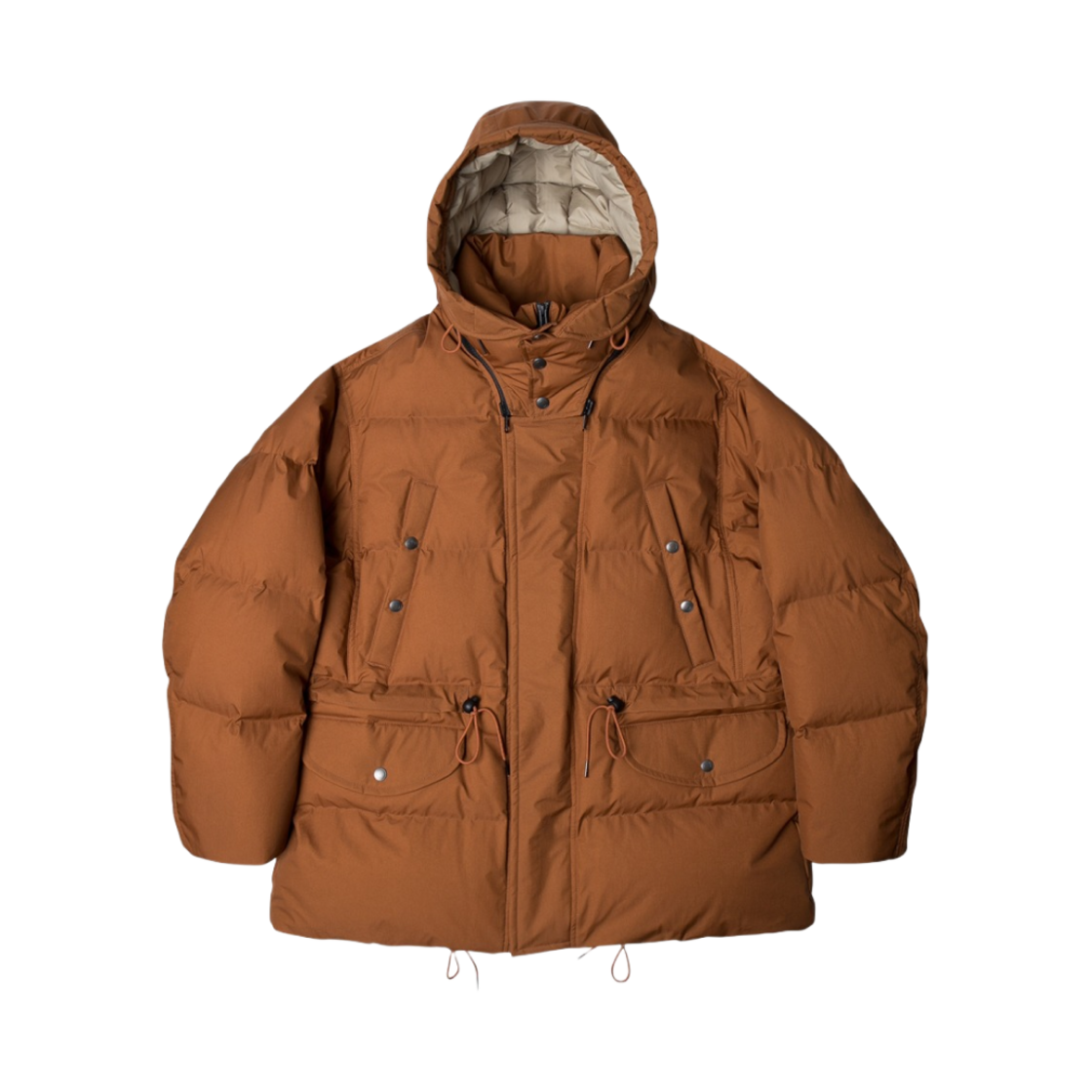 루트파인더 한라산 다운 파카 다크 오렌지(Rootfinder Hallasan Down Parka Dark Orange)