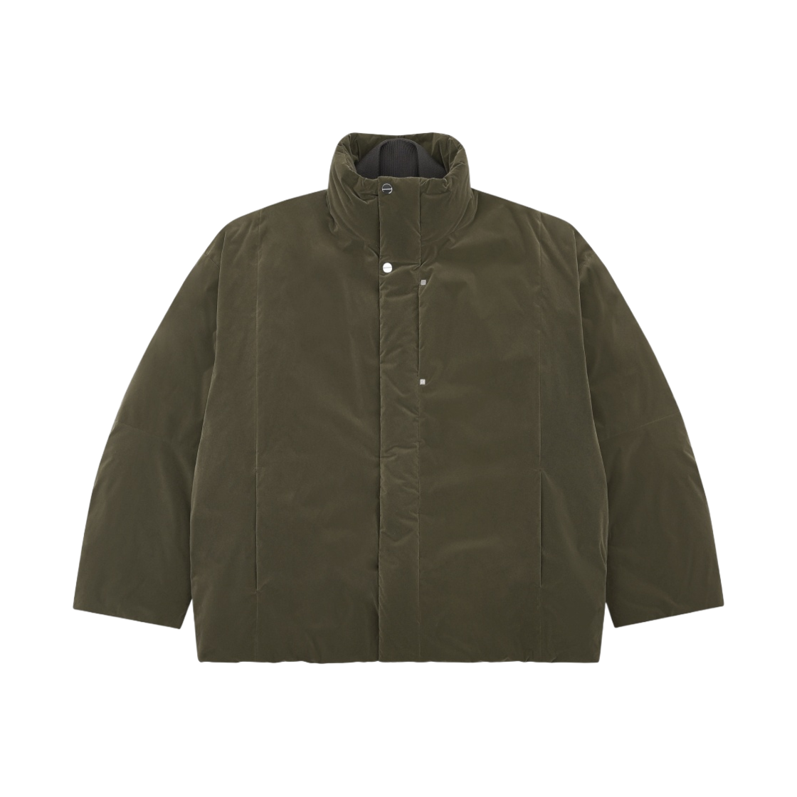 W233DN03975K Wooyoungmi High Neck Goose Down Jumper Khaki - 23FW