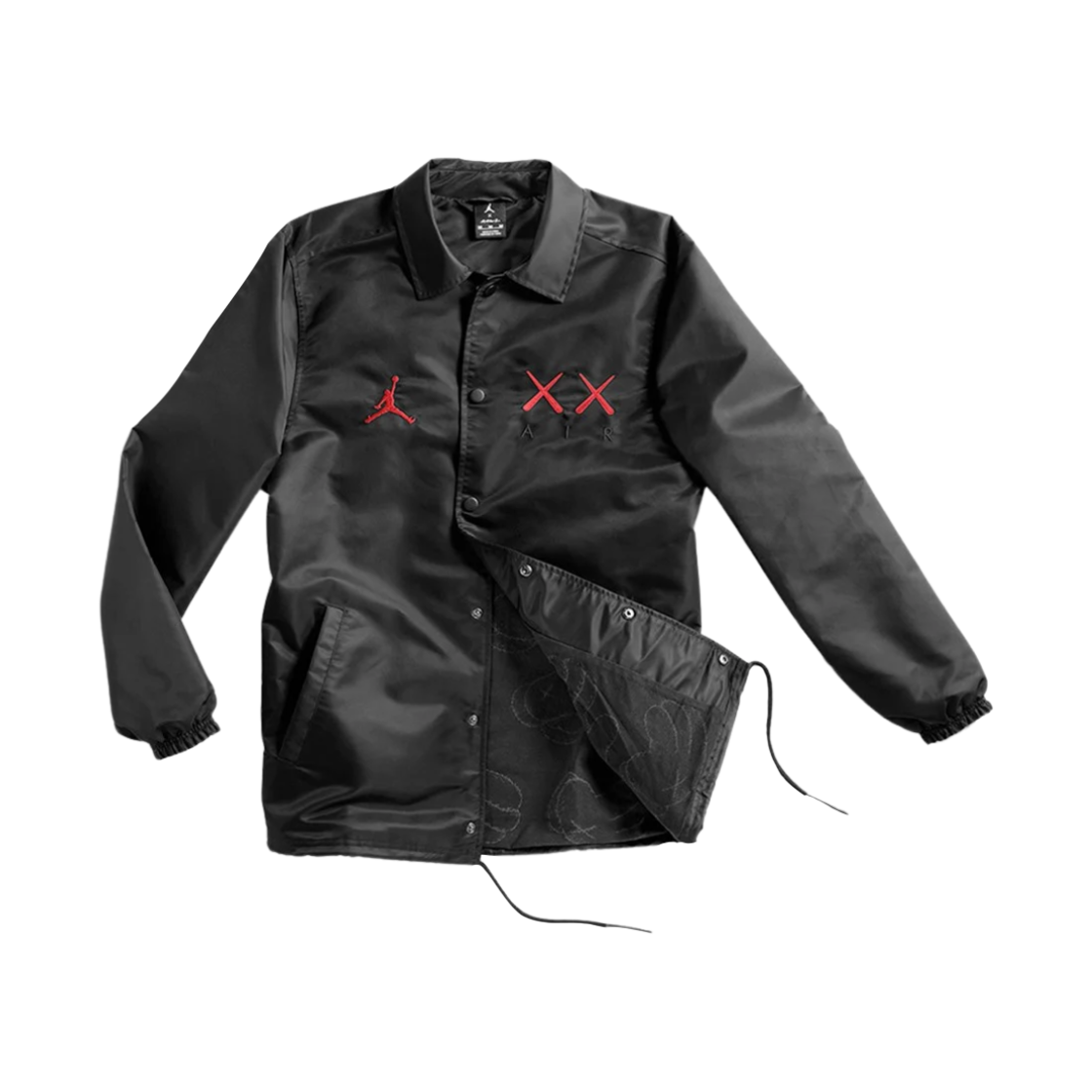 조던 x 카우스 코치 자켓 블랙 - US/EU(Jordan x Kaws Coaches Jacket Black - US/EU) - 1
