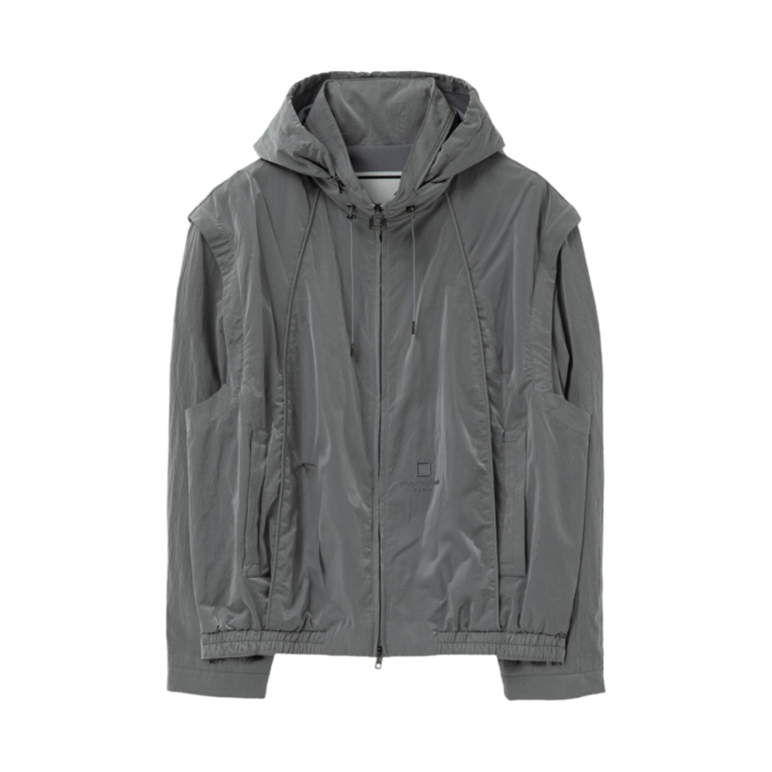 우영미 나일론 트랙 자켓 그레이 - 25SS