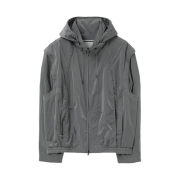 Wooyoungmi Nylon Track Jacket Grey - 25SS