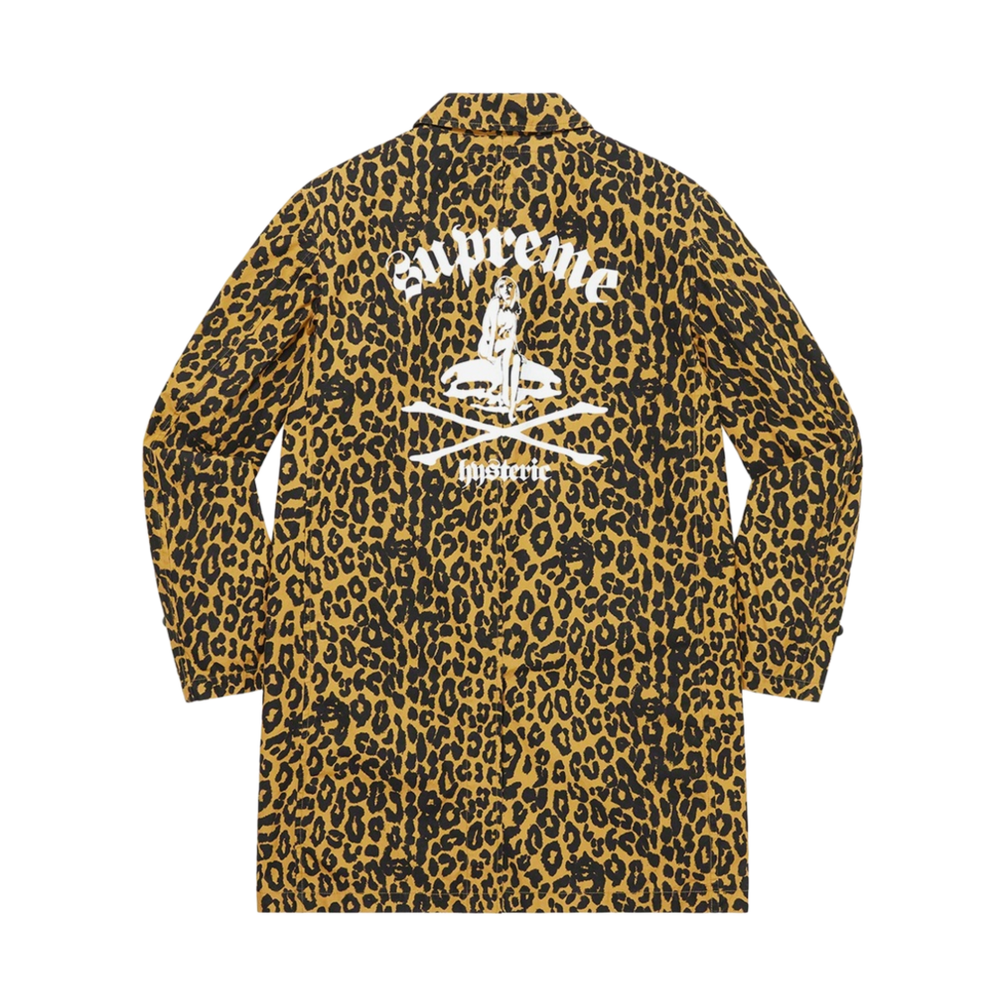 슈프림 x 히스테릭 글래머 레오파드 트렌치 탄 - 21SS(Supreme x Hysteric Glamour Leopard Trench Tan - 21SS) - 3