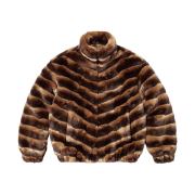 Supreme Faux Fur Jacket Brown - 24SS