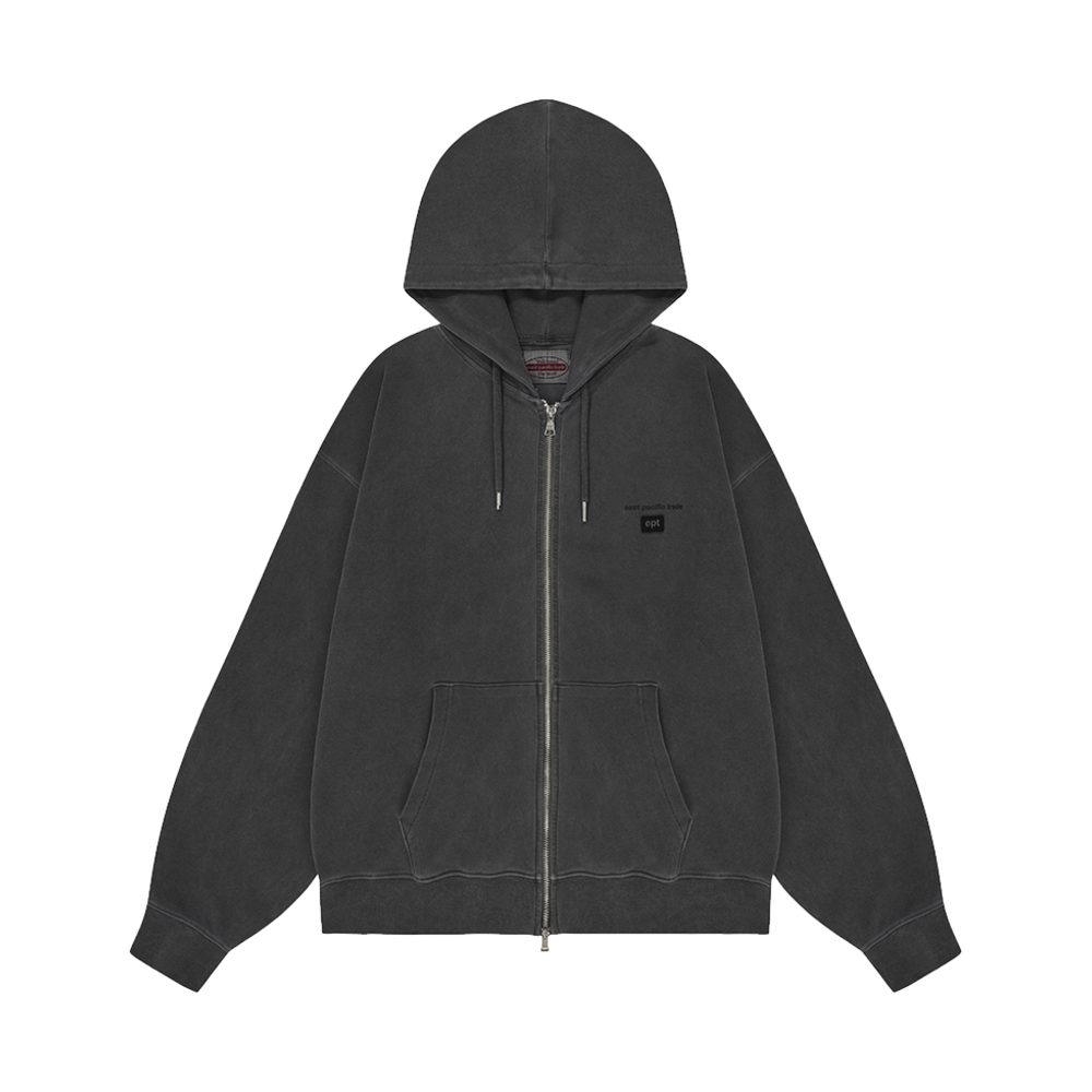 EP5SN3HZ00901 EPT SEL Pigment Dyed Hood Zipup Charcoal