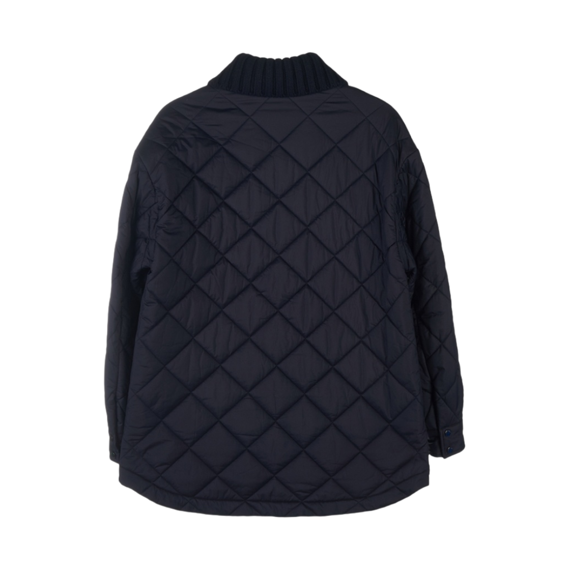 (W) 로로 피아나 로카 오버셔츠 테크니컬 패브릭 네이비 블루((W) Loro Piana Rocar Overshirt Technical Fabric Navy Blue) - 2