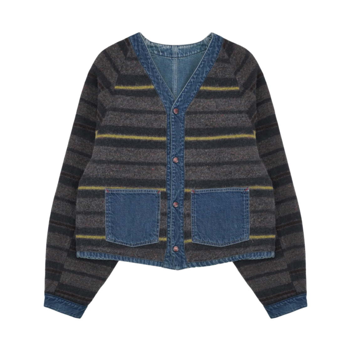 캐피탈 11.5온즈 데님 코니보위 라이닝 레일로드 자켓 인디고 (프로세싱)