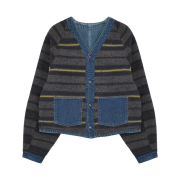 Kapital 11.5 oz. Denim Coneybowy Lining Railroad Jacket Indigo (Processing)