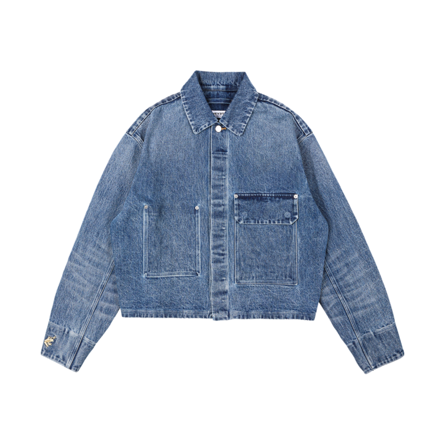 헤베츠 맨 심실링 초어 점퍼 블루(Hevets M Seamsealing Chore Jumper Blue)