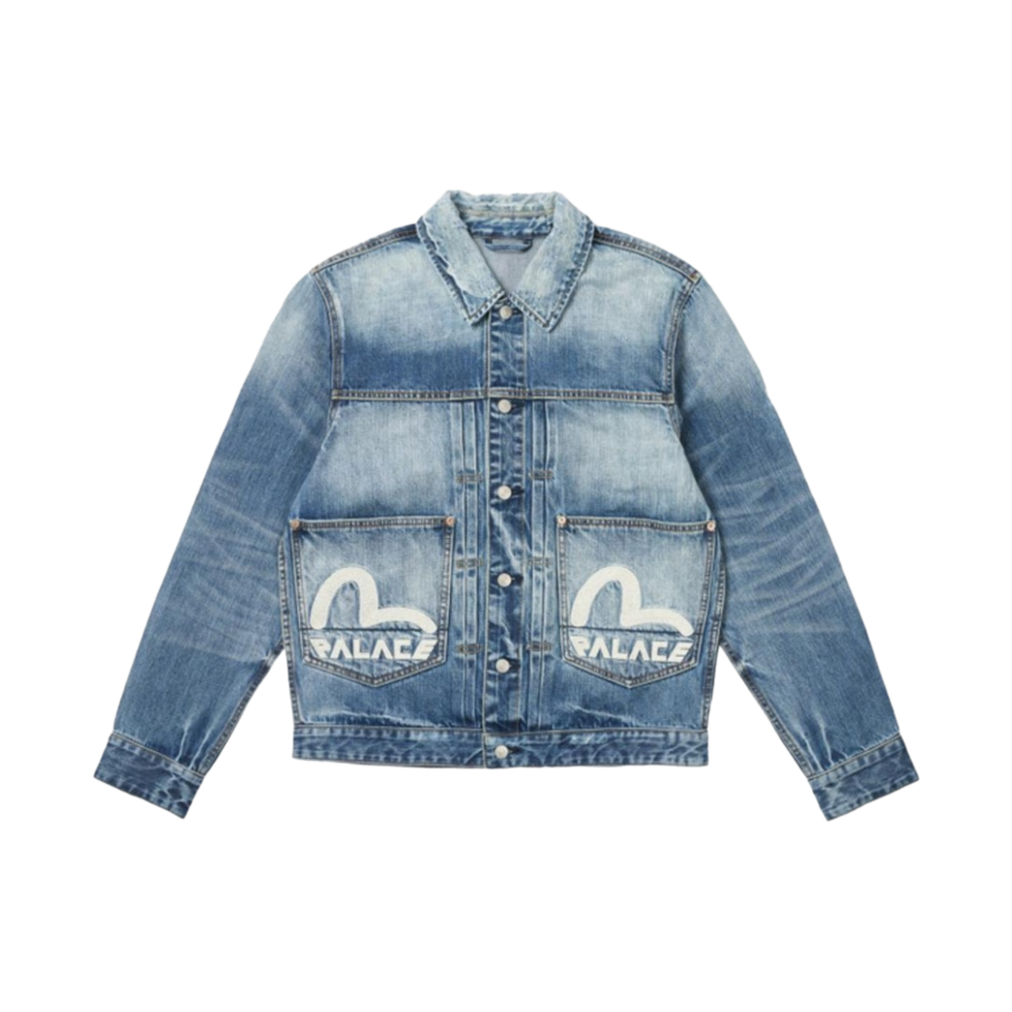 팔라스 x 에비수 재킷 데님 - 24SS(Palace x Evisu Jacket Denim - 24SS)