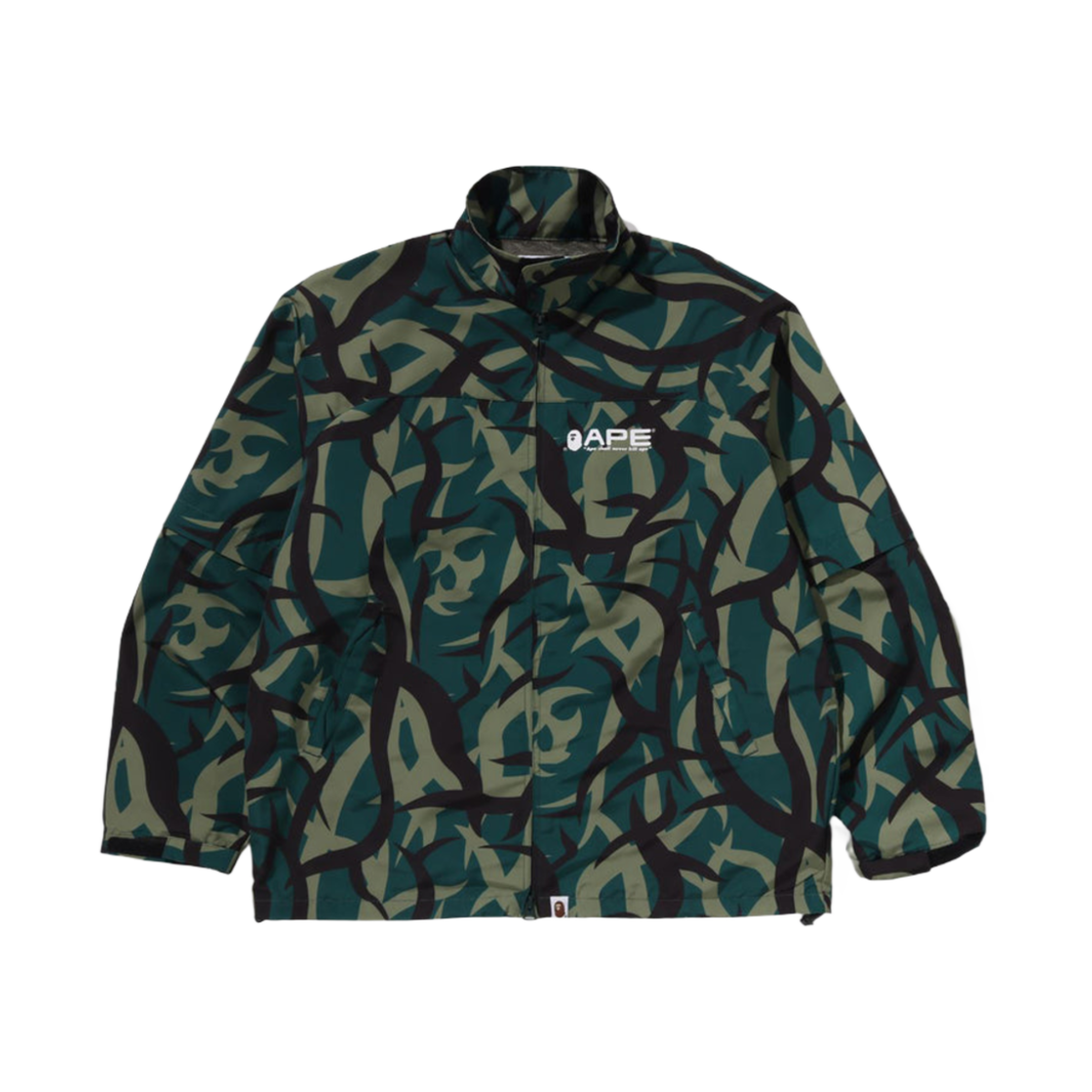 베이프 트라이얼 카모 레인 자켓 그린(BAPE Trial Camo Rain Jacket Green) - 1