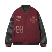Kiwoom Heroes 25 Spring Camp Stadium Jacket Burgundy Black