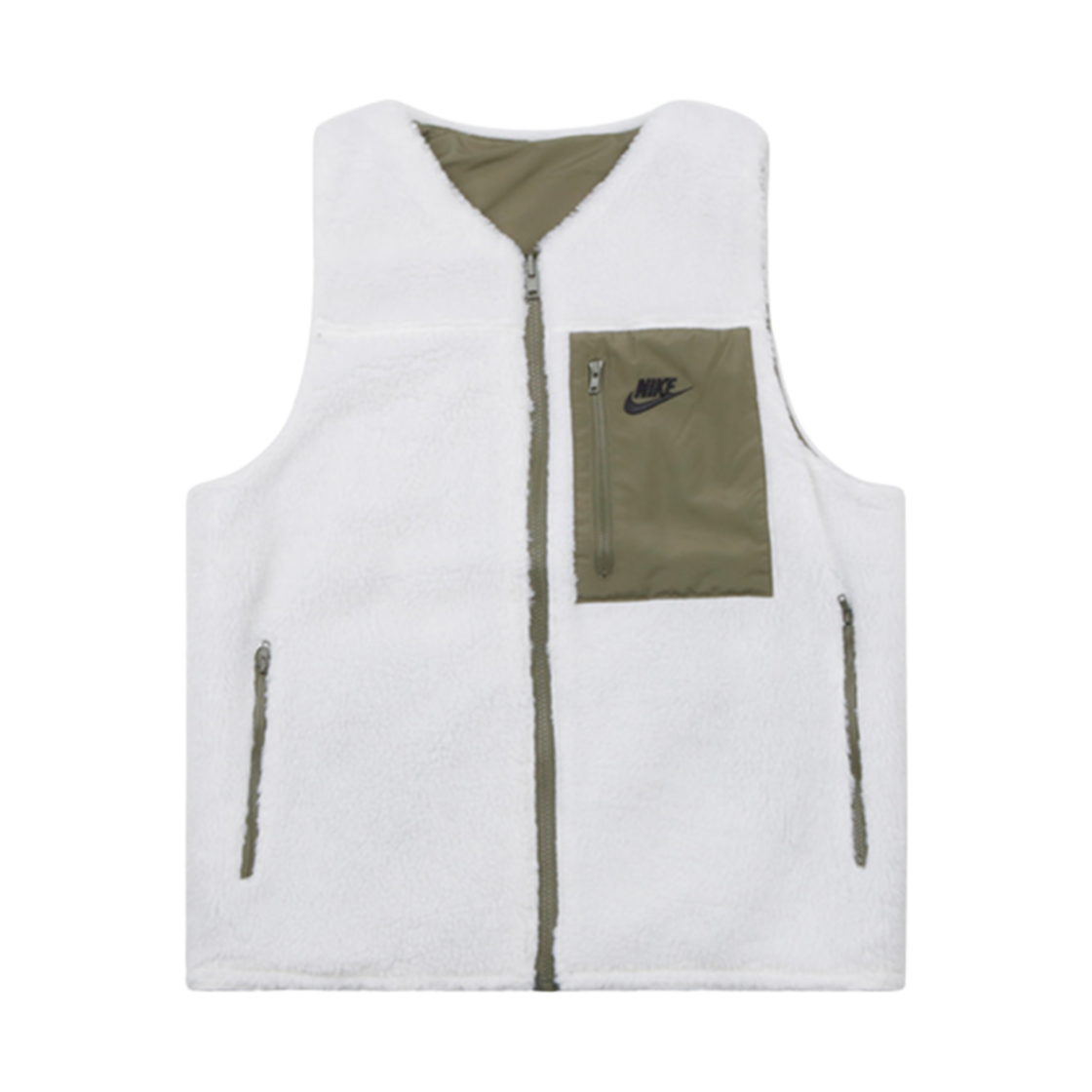 DQ4879-133 Nike Club+ Reversible Winterized Vest Sail - Asia