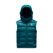 (Kids) Moncler Ania Down Gilet Green - 22FW