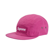 Supreme Waxed Cotton Camp Cap Magenta - 23FW
