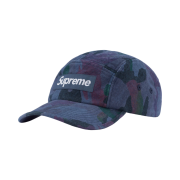 Supreme Washed Canvas Camp Cap Navy Camo - 24SS
