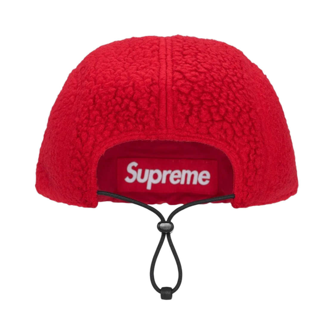 슈프림 폴라텍 셔링 리버시블 캠프캡 레드 - 23FW(Supreme Polartec Shearling Reversible Camp Cap Red - 23FW) - 4