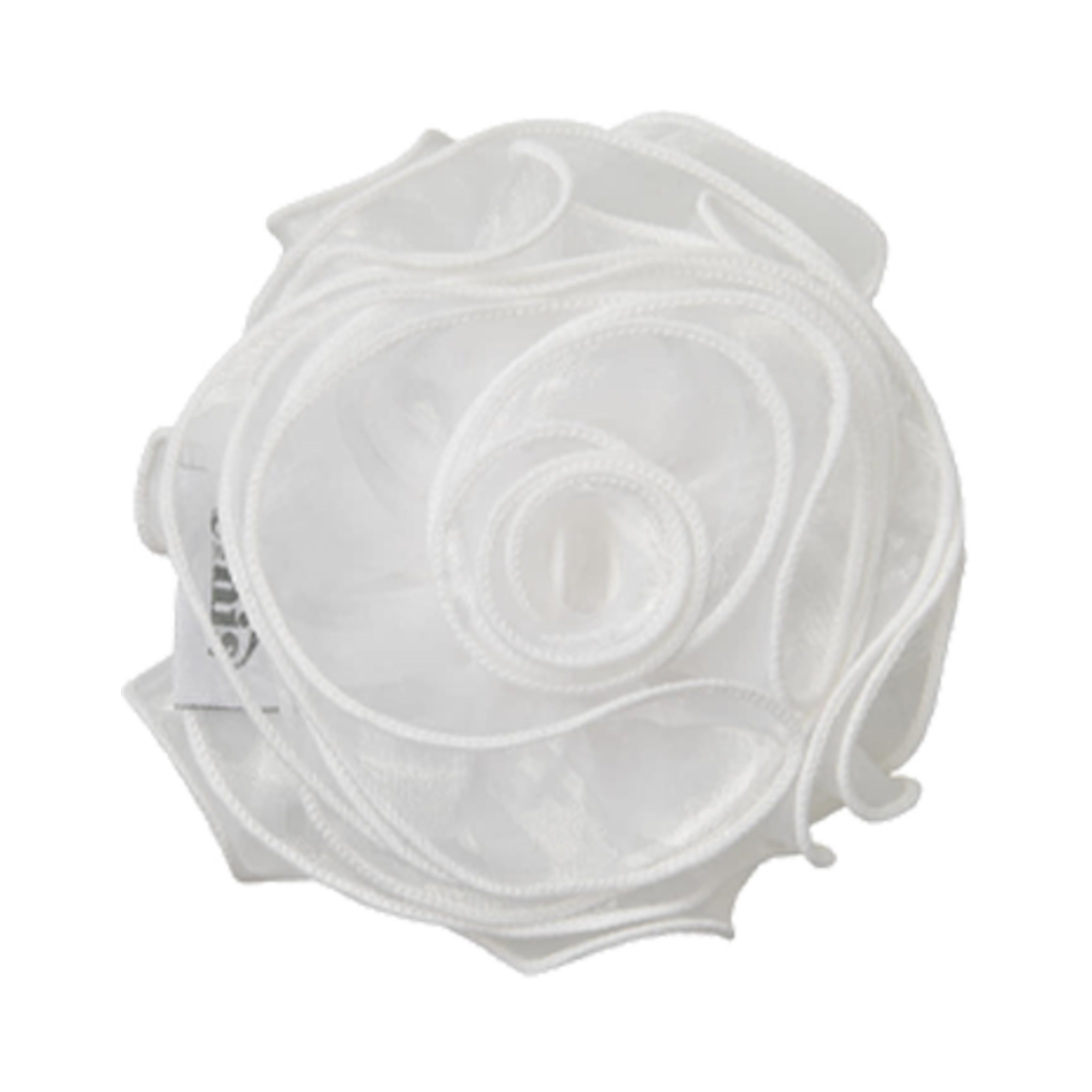 이미스 오간자 코르사주 헤어핀 화이트(Emis Organza Corsage Hairpin White) - 1