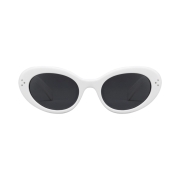(W) Celine Cat Eye S193 Sunglasses in Acetate White