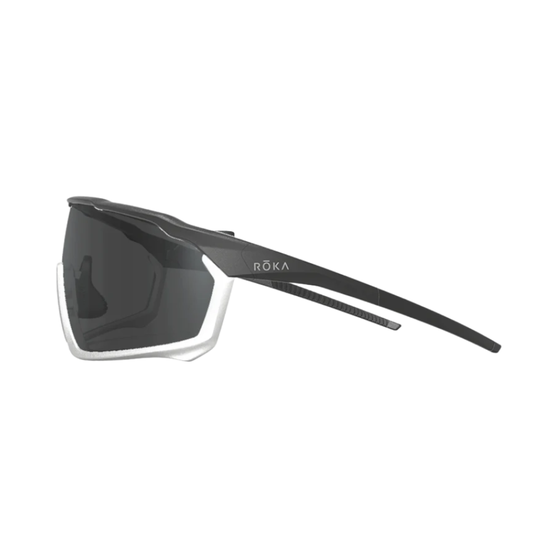 료카 CP-1X 매트 블랙 매트 실버 프레임 다크 카본 렌즈(Roka CP-1X Matte Black Matte Silver Frame Dark Carbon Lens) - 3