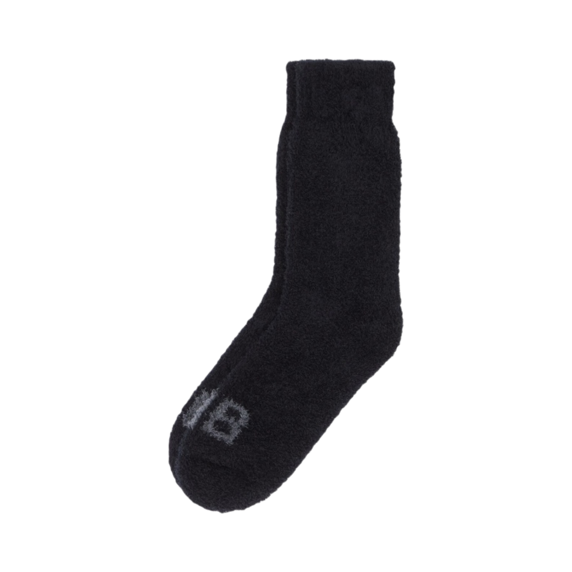 (W) 발렌시아가 BB 홈웨어 양말 블랙((W) Balenciaga BB Homewear Socks Black) - 1