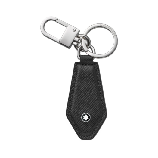 130748 Montblanc Sartorial Diamond Shaped Key Fob Black