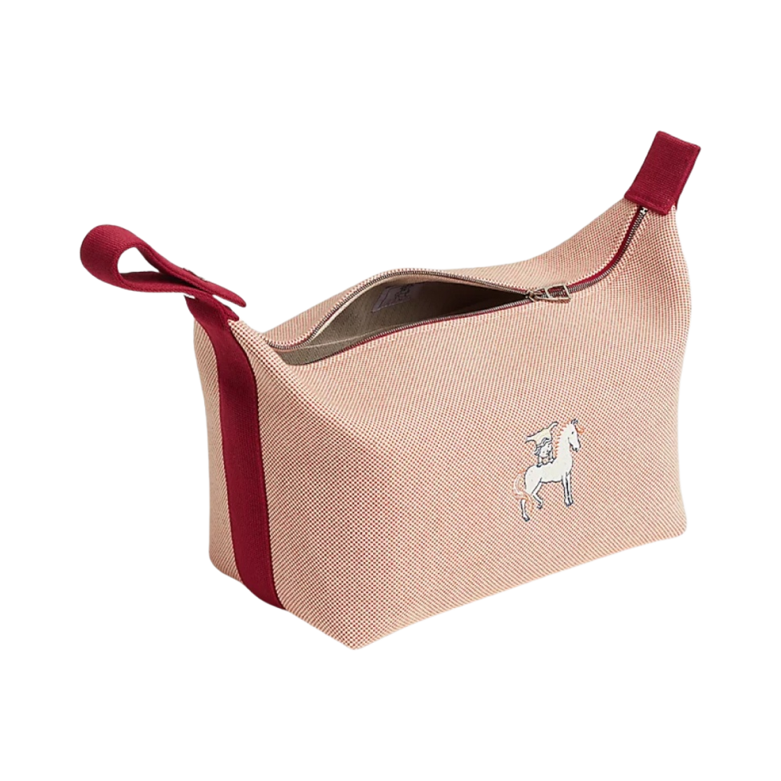 에르메스 라지 브리드 어 브랙 카브리올 케이스 캔버스 & 테라코타(Hermes Large Bride-A-Brac Cabriole Case Canvas & Terracotta) - 2