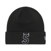 Supreme New Era S Logo Beanie Black - 22FW