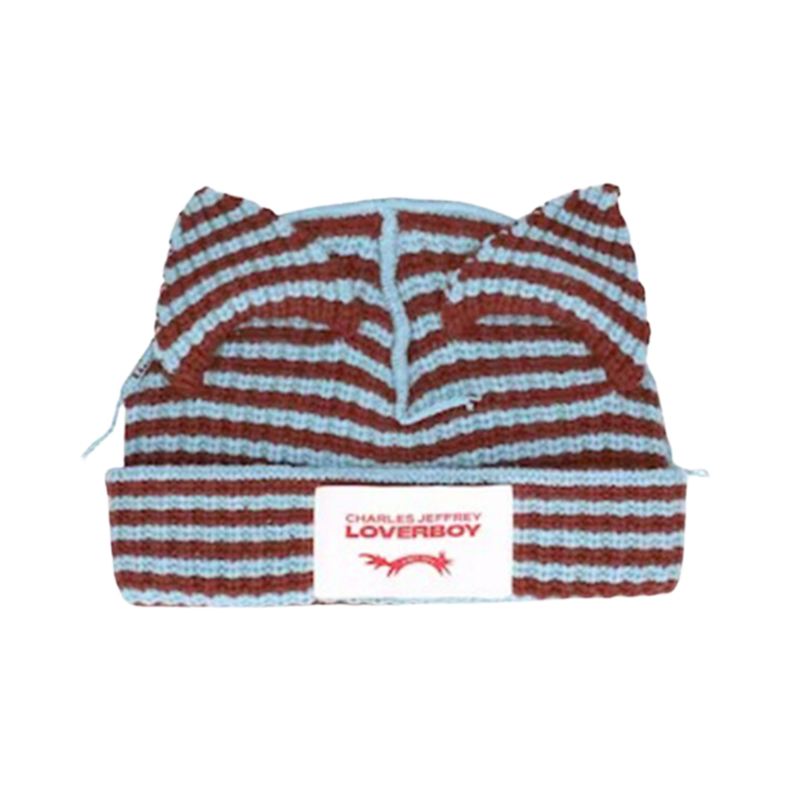 CJLSS23CEB9 Charles Jeffrey Loverboy Chunky Ears Beanie Blue Brown