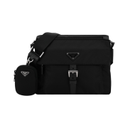 Prada Re-Nylon Shoulder Bag Black