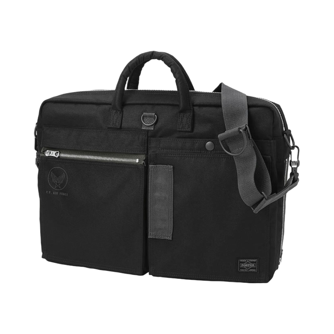 포터 플라잉 에이스 투웨이 브리프케이스 블랙(Porter Flying Ace 2Way Briefcase Black) - 1