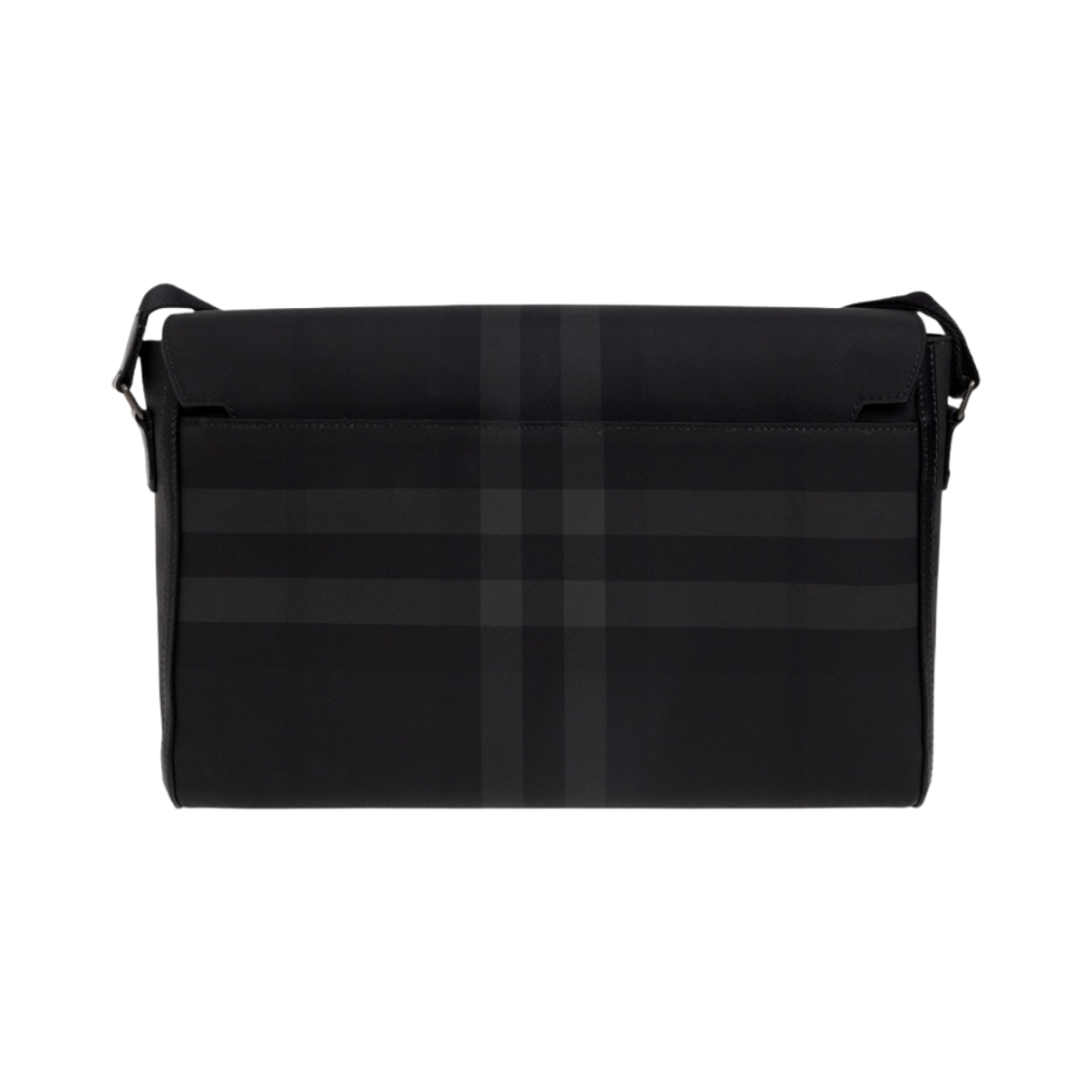 버버리 체크 레더 라지 메신저백 차콜(Burberry Check Leather Large Messenger Bag Charcoal) - 3