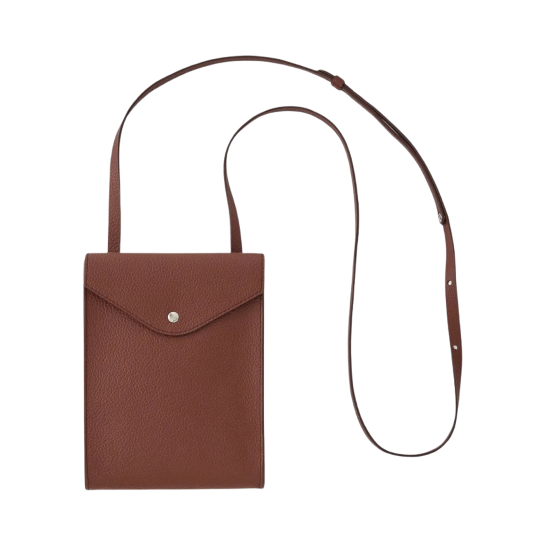 르메르 엔벨로프 스트랩 브릭 브라운(Lemaire Enveloppe with Strap Brick Brown)