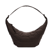 Lemaire WR Nylon Canvas Medium Soft Game Bag Dark Chocolate