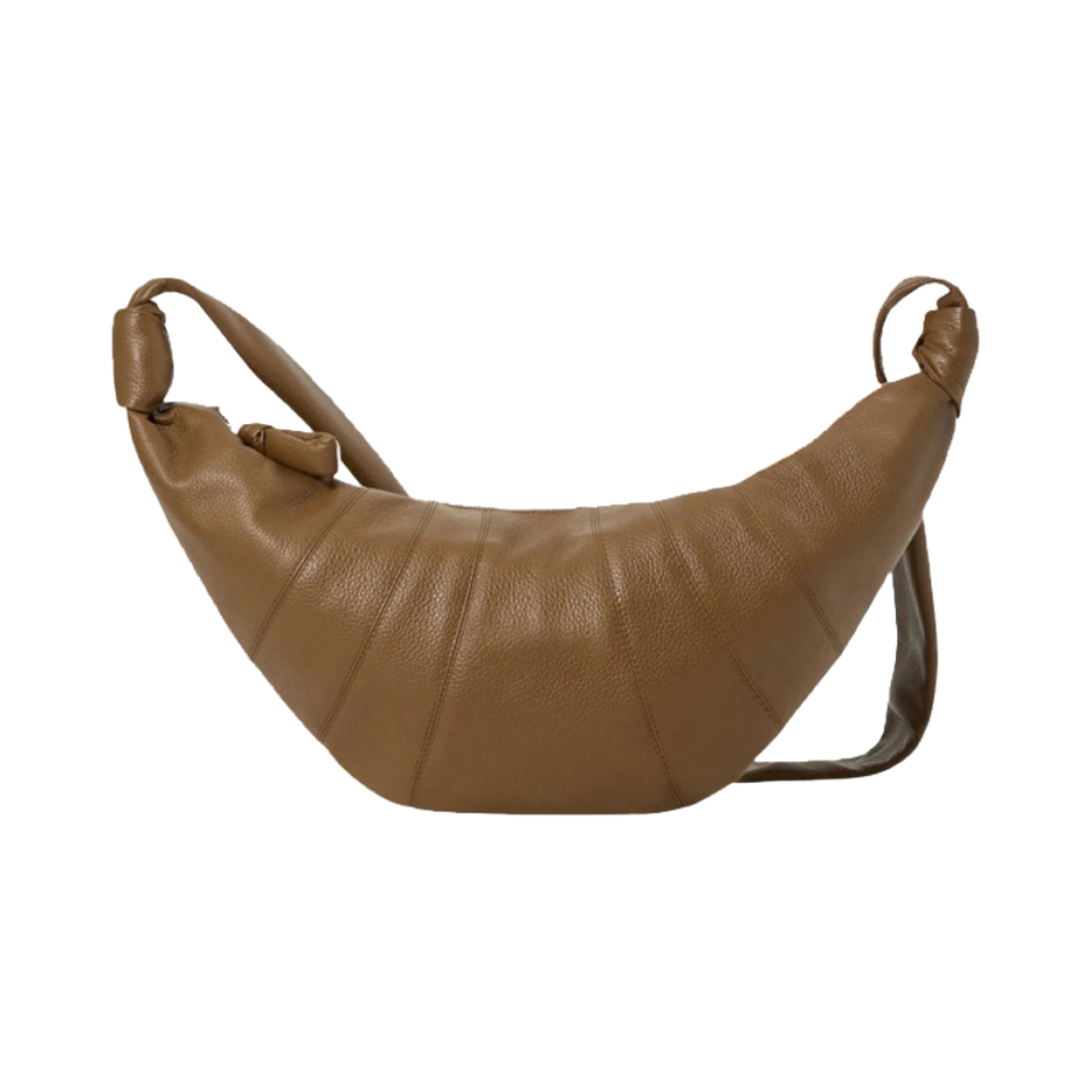 르메르 미디움 크루아상 백 소프트 그레인드 레더 올리브 브라운(Lemaire Medium Croissant Bag Soft Grained Leather Olive Brown) - 1