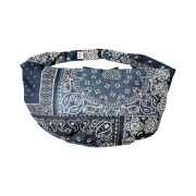 Kapital Gauze Bandana Patchwork Pt Transit Snufkin Bag Purple Navy