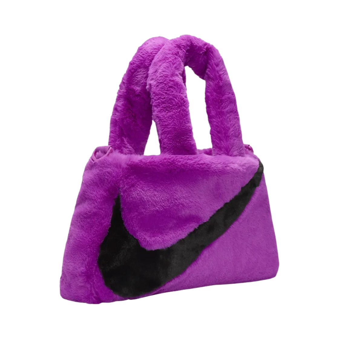 나이키 NSW 포우 퍼 토트백 비비드 퍼플(Nike NSW Faux Fur Tote Bag Vivid Purple) - 2
