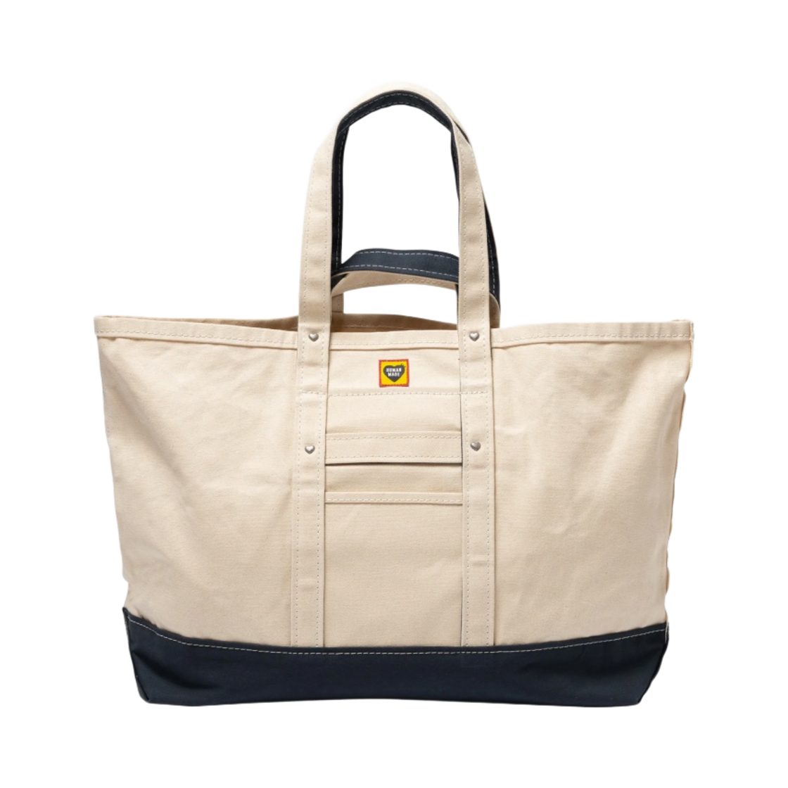 HM25GD034 Human Made Heavy Canvas Tote Large Navy - #3