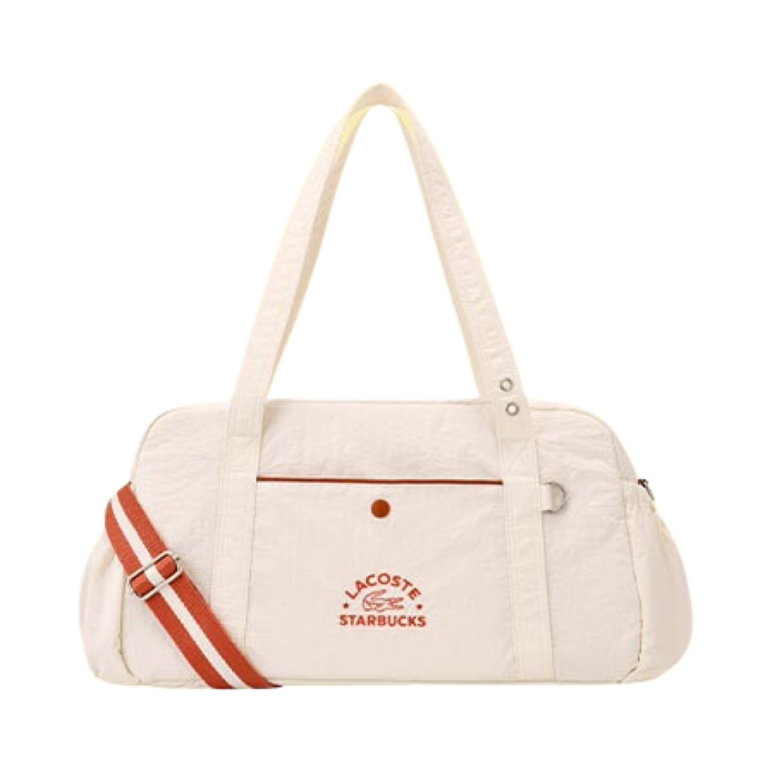 스타벅스 x 라코스테 멀티플백 아이보리(Starbucks x Lacoste Multiple Bag Ivory)