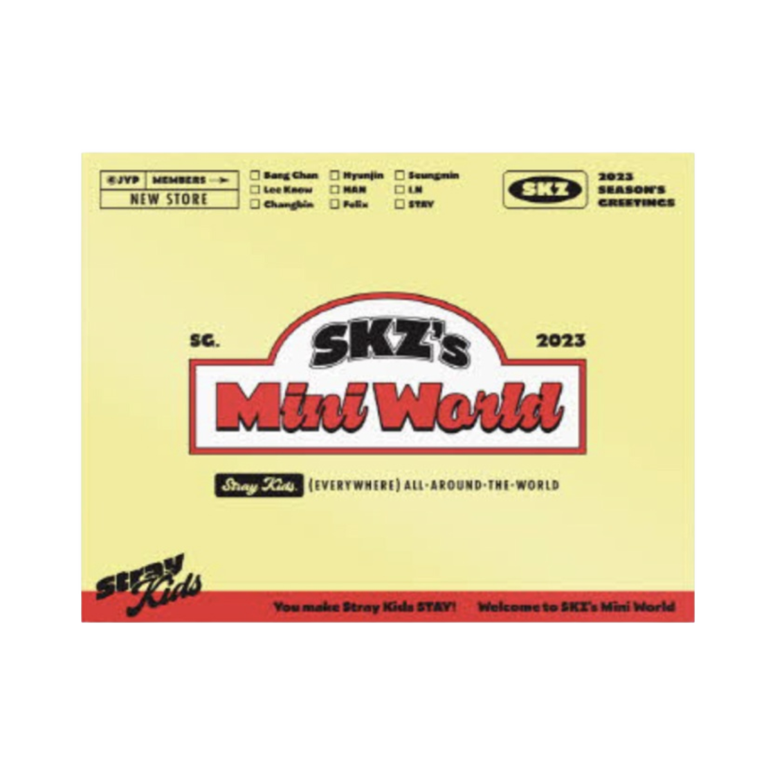 스트레이키즈 미니 월드 시즌 그리팅 2023(Stray Kids Skz'S Mini World Season’s Greetings 2023) - 1