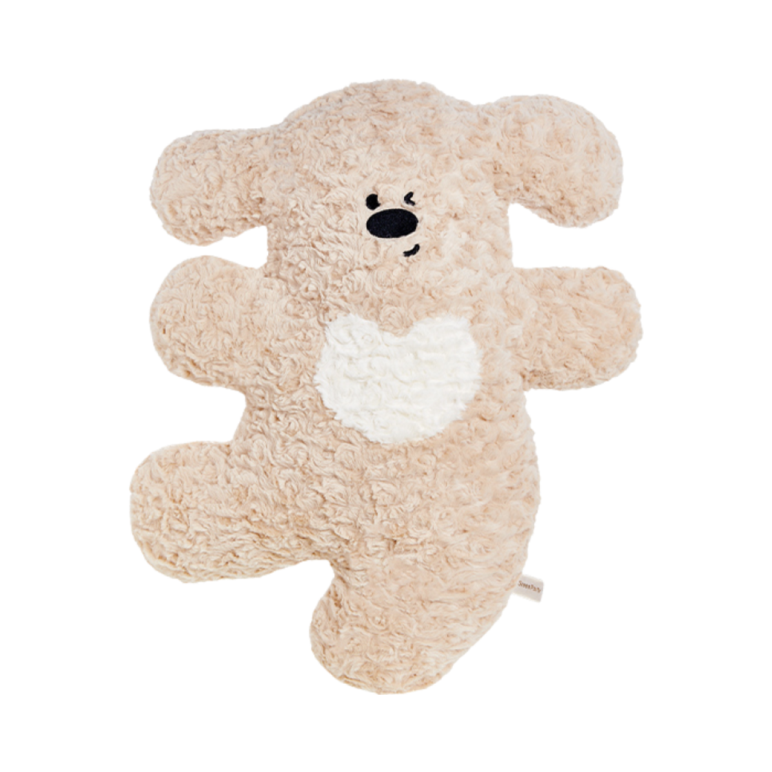 더 그린 파티 해피 퍼피 필로우 라이트 브라운(The Green Party Happy Puppy Pillow Light Brown)