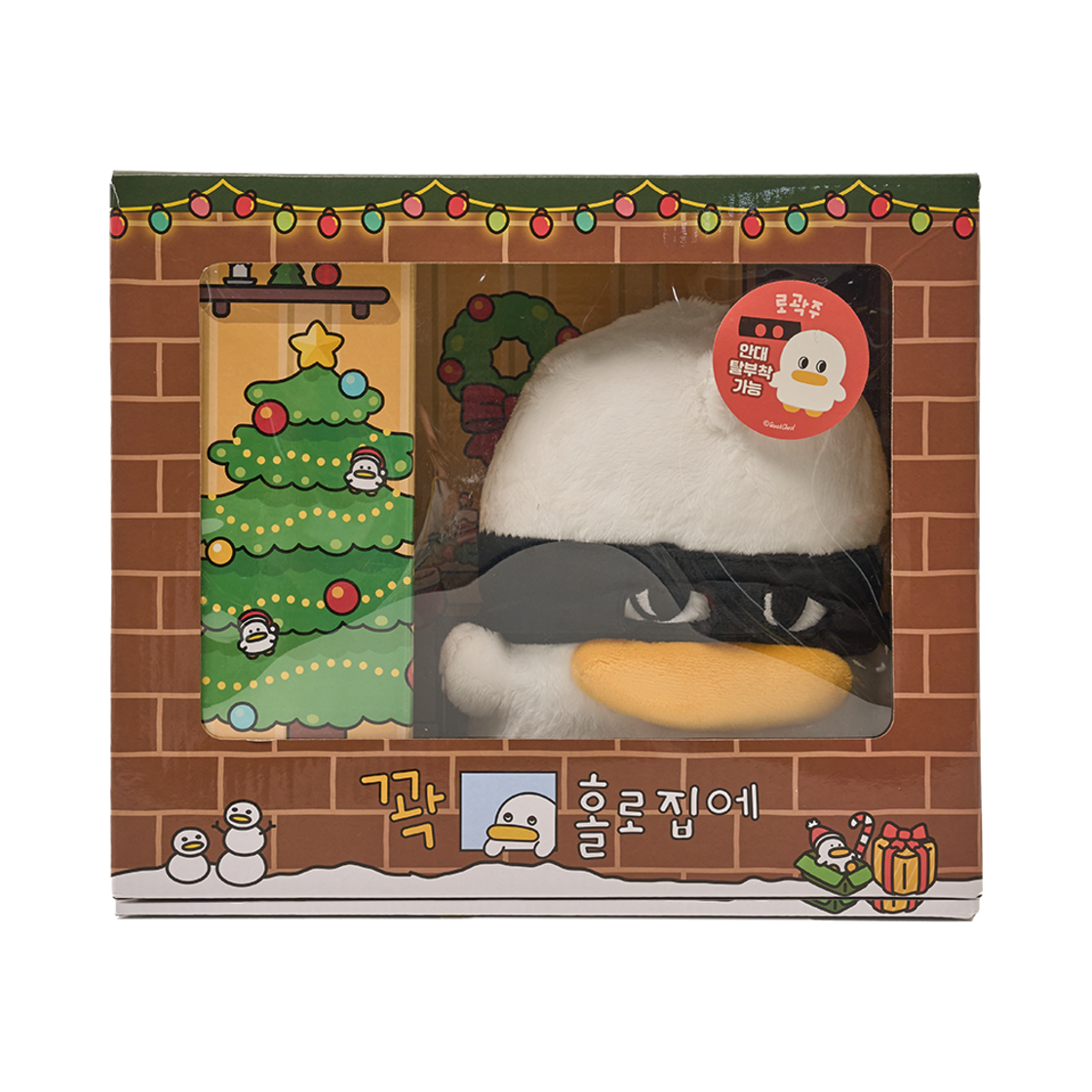 곽철이 굿즈 꽉홀로집에 로곽주 인형(QwakCheol Gwak Home Alone RoGwakJu Plush)