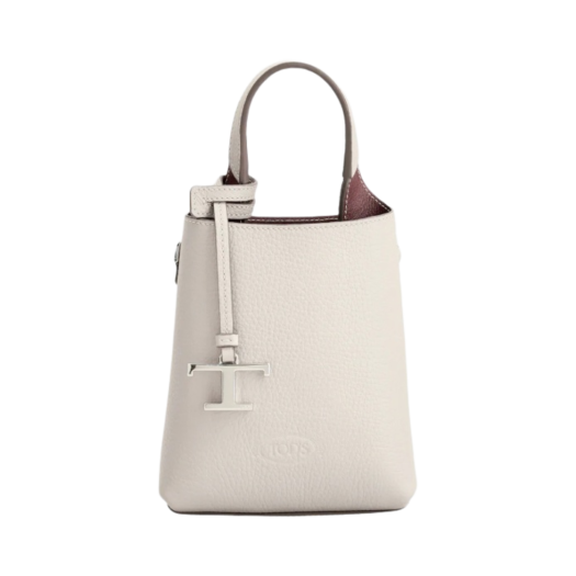 Tod's Micro Bag in Leather White
