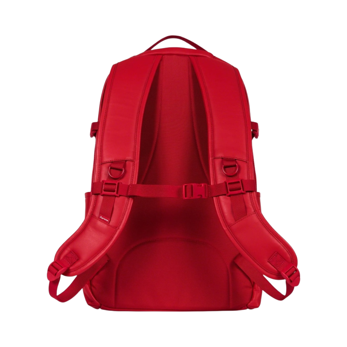 슈프림 레더 백팩 레드 - 23FW(Supreme Leather Backpack Red - 23FW) - 2