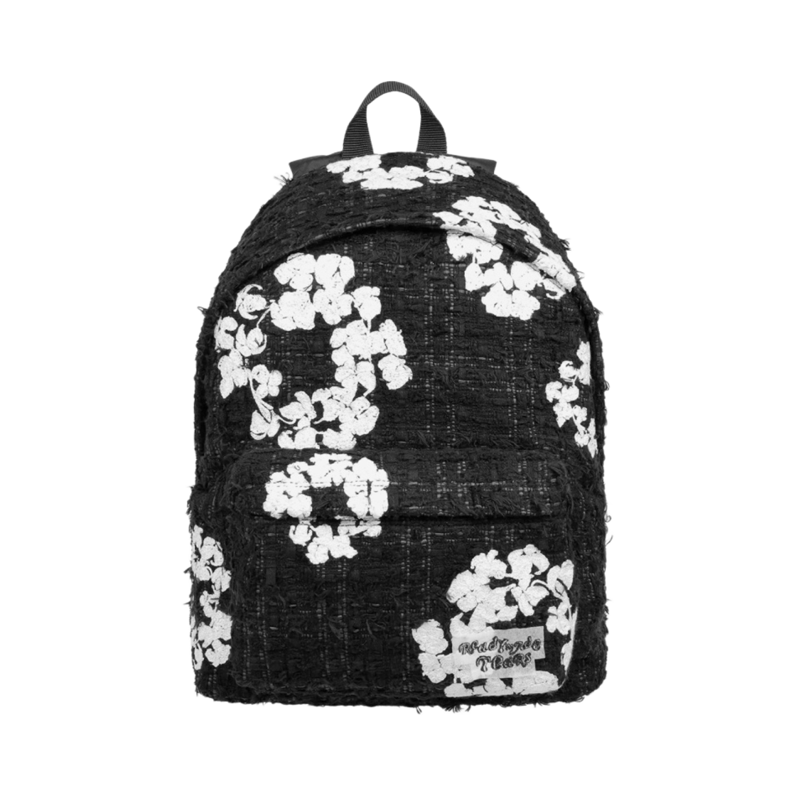 데님 티어스 x 레디메이드 트위드 백팩 노 체인 블랙(Denim Tears x Readymade Tweed Backpack No Chain Black)