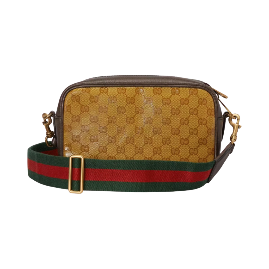 구찌 x 아디다스 스몰 숄더백 베이지 브라운(Gucci x Adidas Small Shoulder Bag Beige Brown) - 3