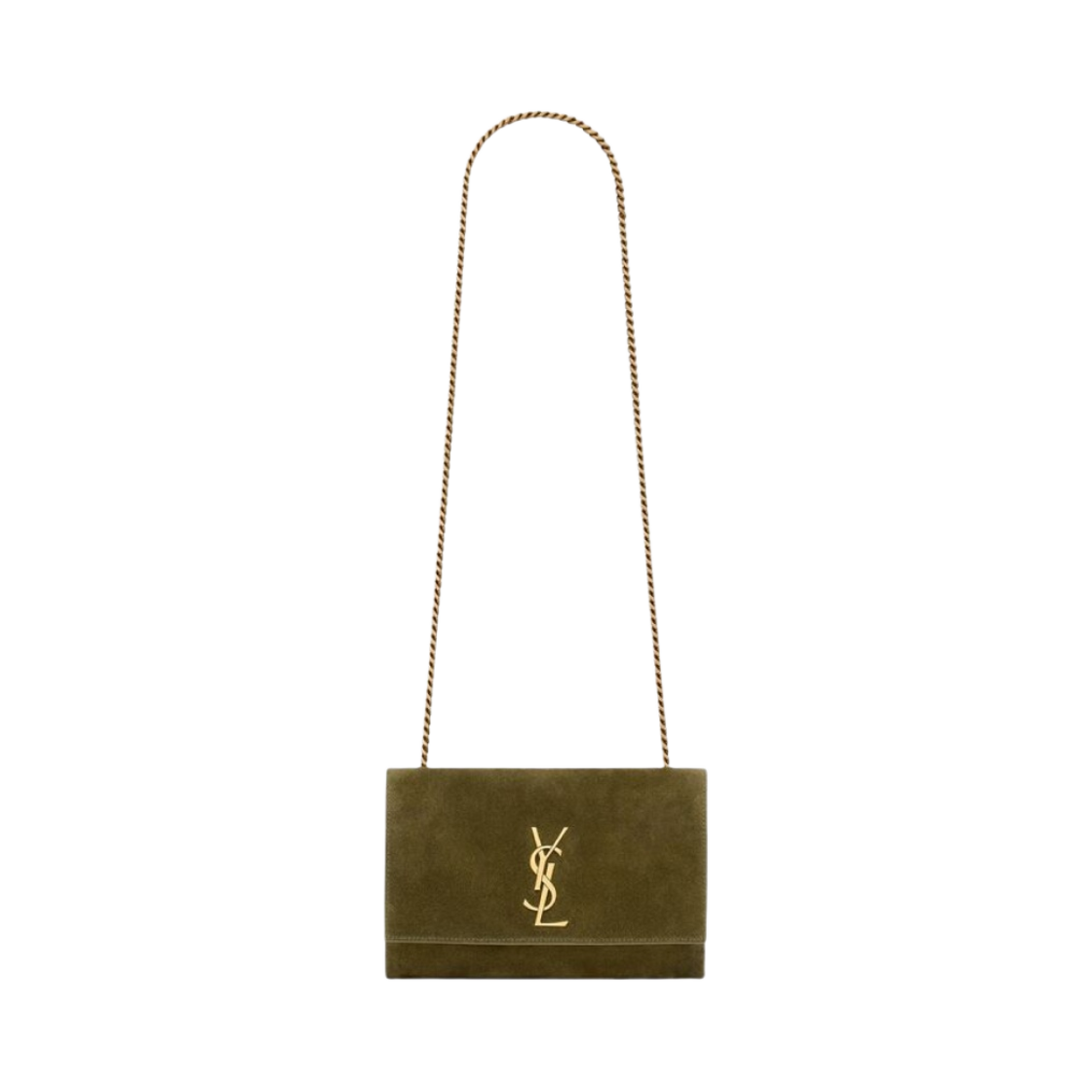 생로랑 케이트 스몰 리버시블 스웨이드 앤 스무스 레더 로덴 그린(Saint Laurent Kate Small Reversible in Suede and Smooth Leather Loden Green) - 1