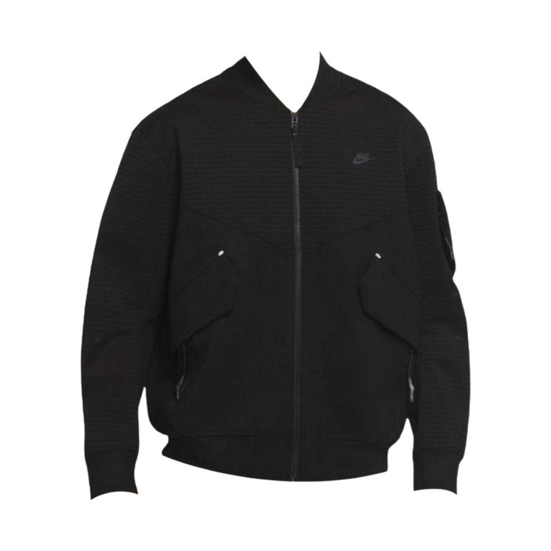 DM5502-010 Nike NSW Storm-Fit Tech Pack Unlined Bomber Jacket Black - Asia