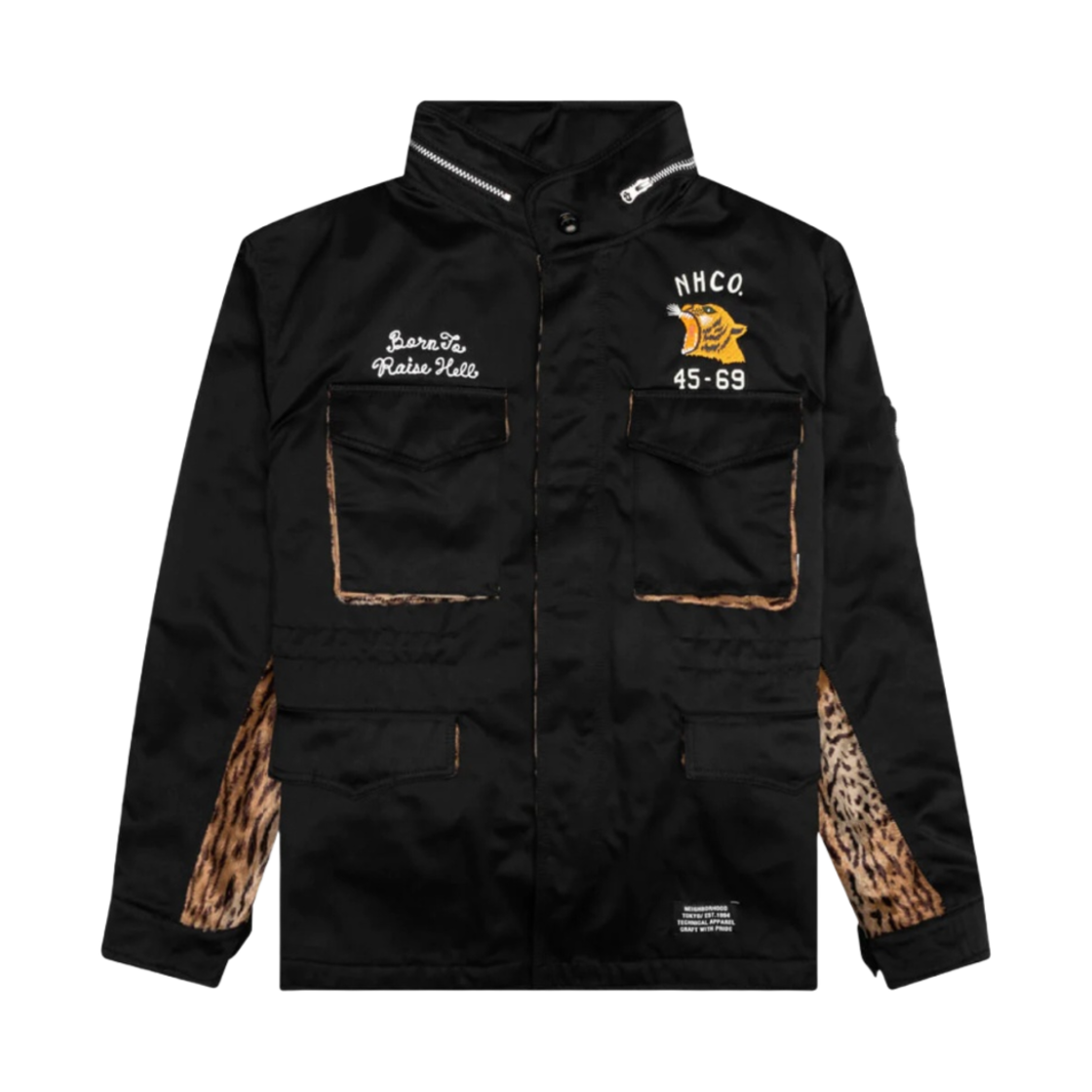 222AQNH-JKM02-BLK Neighborhood M-65 JK EC Jacket Black